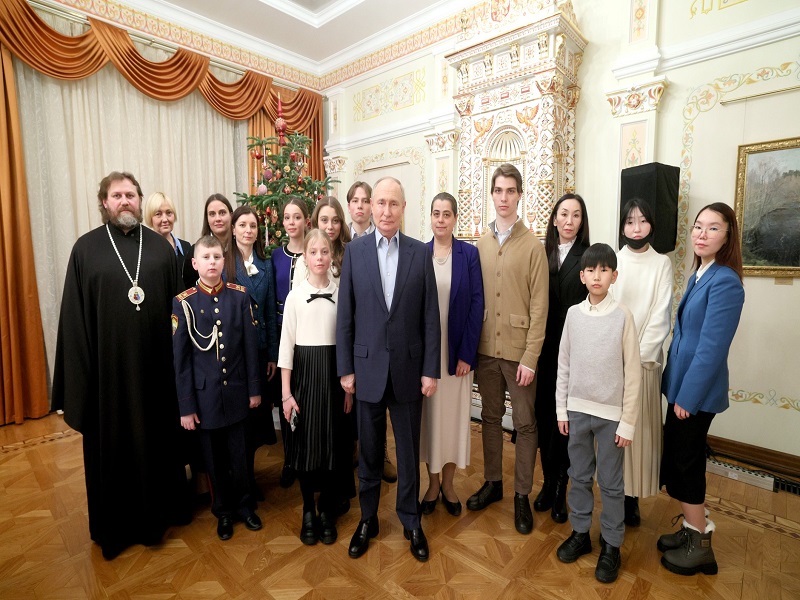 Встреча с семьями героев, погибших в ходе СВО.