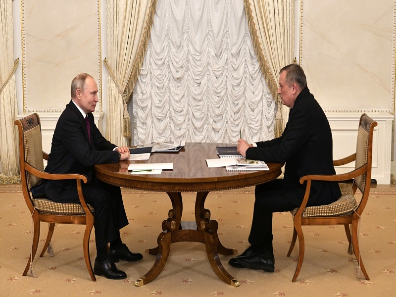 Встреча с губернатором Ленинградской области Александром Дрозденко.
