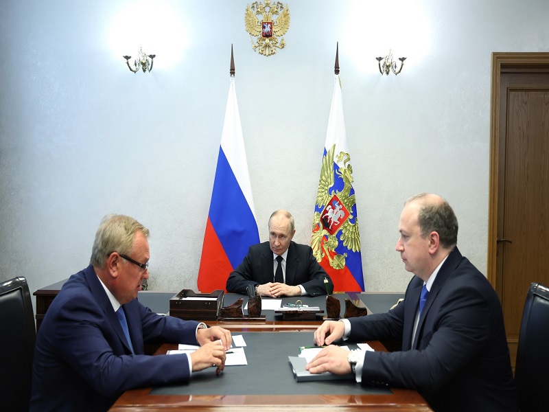 Встреча с Андреем Костиным и Андреем Пучковым.