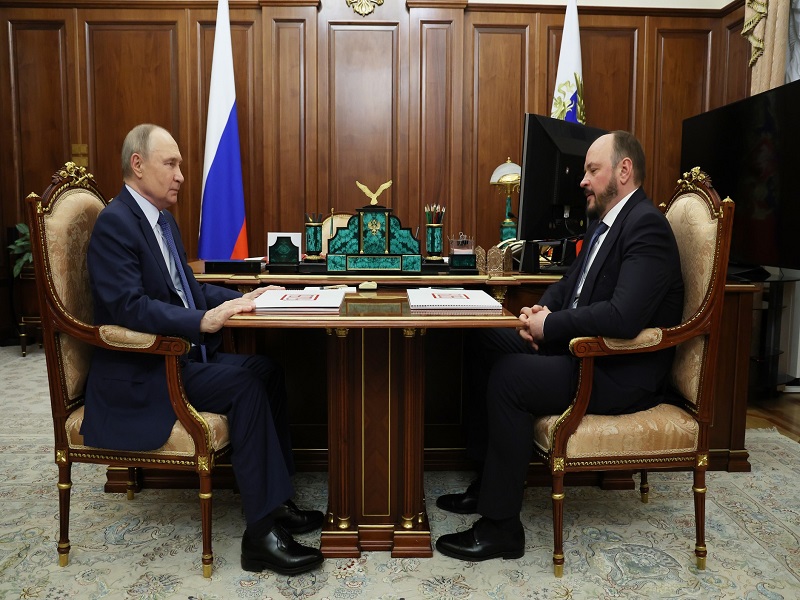 Встреча с президентом Российской ассоциации производителей удобрений Андреем Гурьевым.