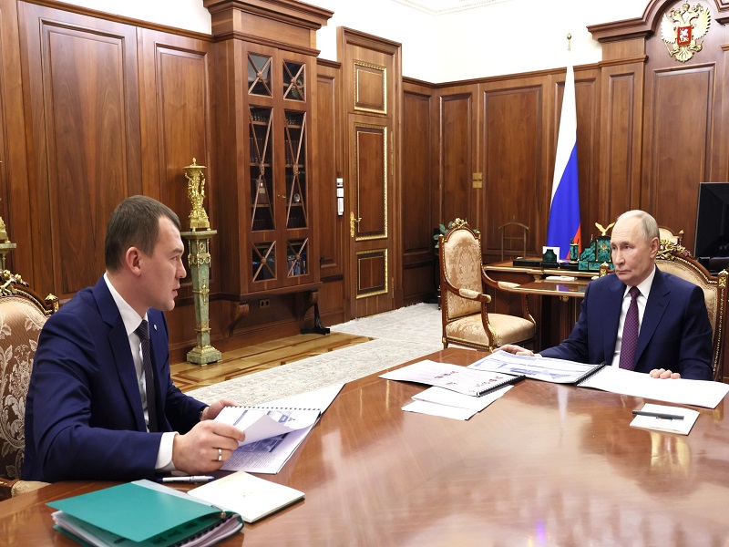 Встреча с Министром спорта Михаилом Дегтярёвым.